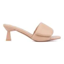 Olivia Miller Women's Allure Heel Sandal - Màu Khaki - Xem 5