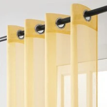 1 Pieza Cortinas Minimalistas Estilo Moderno Nórdico Color Sólido - Adecuado Para Dormitorio, Sala De Estar, Habitaciones De Hotel, Etc.