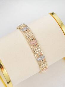 1 件 14k 镀金瓜达卢佩手链女士 Vingin Mary 情人节礼物妈妈礼物情人节、妈妈、母亲、母亲节、礼物