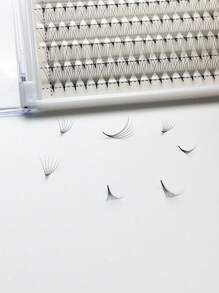 6D 8D 10D 12D  Large Tray Fans Pointy Sharp Slim Eyelashes Extensions 0.07MM C D Curl 8-15 MIX Tips Heat Bonded Volume Premade Fans Lashes Pre-Made Fanned Lashes Extension Lash Clusters,Eye Lash Clusters,Individual Eyelashes,Lashes,Fake Lashes