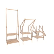 Arara Organizadora para Roupas e Sapatos Retrátil Moderna e Compacta