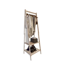 Arara Organizadora para Roupas e Sapatos Retrátil Moderna e Compacta