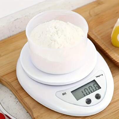 1pc Home Mini Kitchen Electronic Scale High Precision Baking, Medicinal Materials, Liquid Scale Table, Electronic Scale