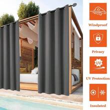 Curtains - Dark Grey - View 4