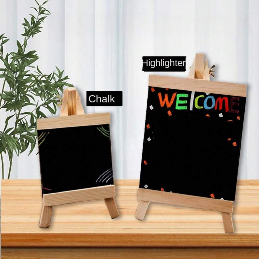 Foldable Wooden Tabletop Easel, Suitable For Bar Counter, Advertising ...