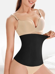 Thể thao ngoài trời Rắn eo Huấn luyện viên Định hình Eo Huấn luyện viên Corset - màu đen - Xem 2