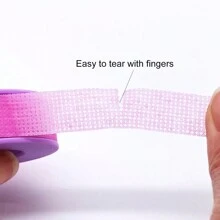 YGirlash Wholesale Non-Woven Silicone Gel Eyelash Tape Breathable Sensitive Resistant Under Purple Tape For Eyelash Extension - Purple - View 4