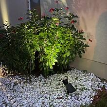 1 pieza Lámpara solar impermeable para exteriores para crear ambiente, iluminación de jardín exterior para senderos, patios y yardas - Blanco y Negro - Ver 6