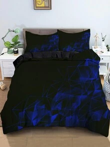 3pcs Họa tiết Hình học Bộ chăn ga gối , Mềm mại Thoải mái Chăn bông Che phủ , Đối với Phòng ngủ , Khách mời Phòng ( Che phủ + , Không có Cốt lõi ) - Nhiều màu - Xem 6