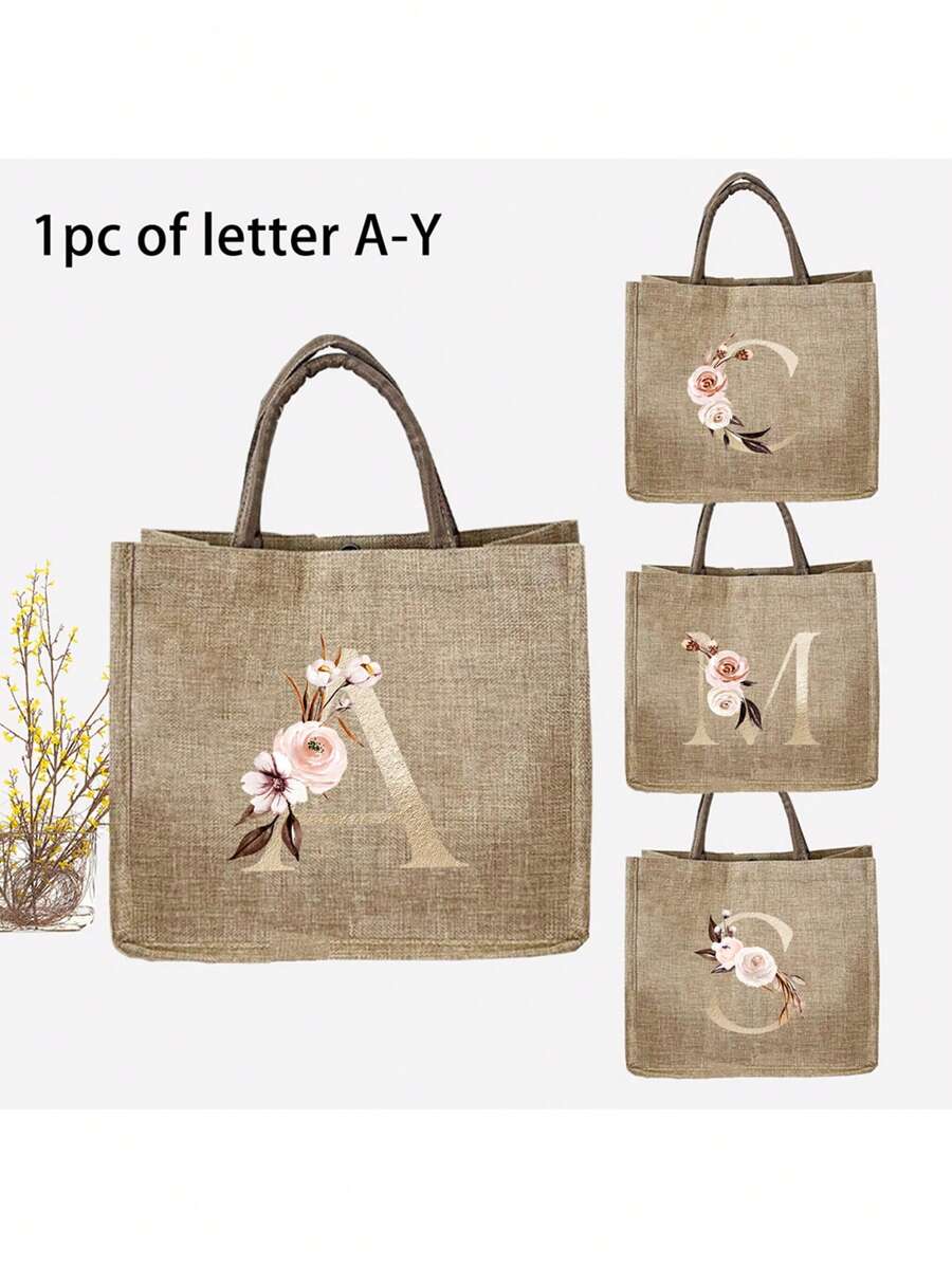 1 Miếng Vàng Lá thư In Túi xách tay , Đơn giản Và , Ngày lễ tình nhân Qủa tặng , Cá nhân hóa Lễ cưới Túi quà tặng Cho Nữ Phù dâu , Túi trang điểm , Du lịch Đơn giản Túi bảo quản , Dung lượng lớn Du lịch Túi trang điểm : Thích hợp Đối với Ngoài trời Thích hợp Đối với Đám cưới , Sinh nhật , , Và Kỳ nghỉ , Là A Tuyệt vời Qủa tặng Đối với phụ nữ , Mẹ , Giáo viên , Bạn , Và To lớn Cái túi Là Thích hợp Đối với Sinh viên , Đến Trường học , Và Là A Có thể mang đi Giải trí Lưu trữ Túi xách tay , A Đa chức năng Túi mua sắm , A Thiết kế mới , Dung lượng lớn , Và MỘT Lý tưởng Mua sắm Túi xách , Túi ăn trưa , Thích hợp Dành Cho Nam Và Nữ , Cặp đôi , Sử dụng hàng ngày , Ngày tháng , Sinh nhật , Kỳ nghỉ , Và Đến Trường học , Mùa hè , Kỳ nghỉ , bờ biển , Du lịch , Đi làm , Làm Việc  , Sinh viên , Dã ngoại , Cắm trại , Siêu thị , Hằng ngày Lưu trữ - Màu Khaki - Xem 1