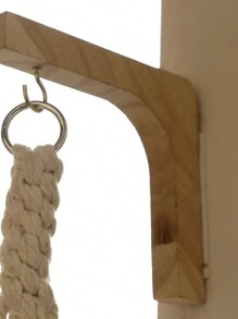 1pc/2pcs Wooden Hanging Plant Hooks Plant Wall Hanger Wooden Plants Wall Hooks Plant Hooks Wall Mounted Plant Hanger Hook Indoor And Outdoor Hanging Brackets For Planters, Lanterns, Bird Feeders,Home Decor ,Room Decor,Wall Decor Gifts Birthday Graduation