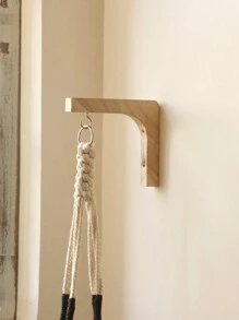 1pc/2pcs Wooden Hanging Plant Hooks Plant Wall Hanger Wooden Plants Wall Hooks Plant Hooks Wall Mounted Plant Hanger Hook Indoor And Outdoor Hanging Brackets For Planters, Lanterns, Bird Feeders,Home Decor ,Room Decor,Wall Decor Gifts Birthday Graduation
