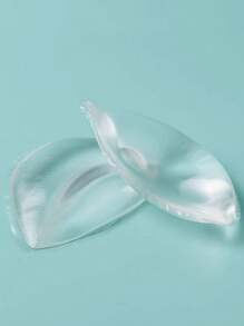 2pairs Swimsuit Pads For Small Chest, Thickened, Push Up, Invisible Silicone Bikini Bra Inserts For Women - Clear - View 6