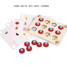 Educational Wooden Kids Toys Memory Games Match Fruit Animals Interactive Toys For Children 6 To 10 Years - Apricot - View 11