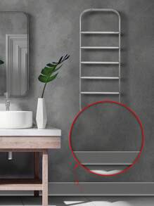 Flexible Baseboard Molding Trim, 4 Inch Self-Adhesive Vinyl Wall Base, Peel And Stick Cove Base, Rubber Wall Base, Baseboard Moulding Trim - Grey - View 4