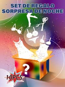 10PCS Sexy Lingerie SURPRISE BOX-Sexy Blind Box-Give Your Lover And Yourself A Surprise,Multicolor Surprise Boxes,There Is Always One That Satisfies You!