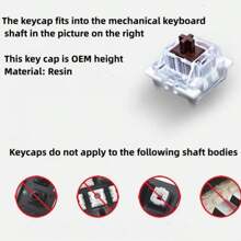 1pc 3d Yellow Duck Resin Keycap Suitable For Cross Axis Mechanical Keyboard Accessories - Yellow - View 9