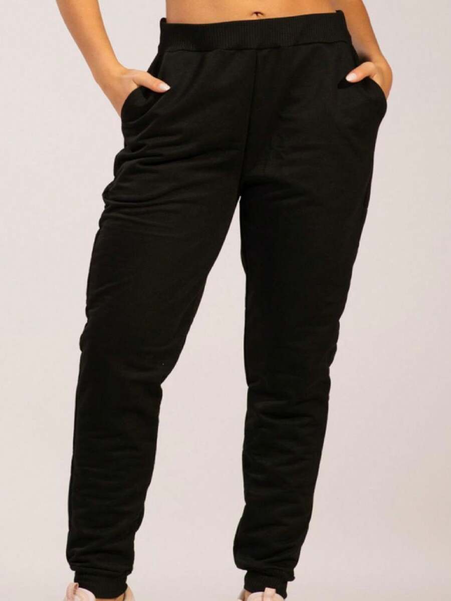 Women Outdoor Sweatpants & Joggers - Negro - Ver 1
