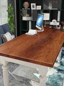 1卷聯繫紙紙木紋壁紙，磨損木紋聯繫紙，鄉村木紋剝離和貼上壁紙，防水自粘壁紙，可拆卸木紋壁紙卷，棕色