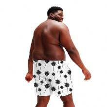 Men Plus Size Shorts - trắng - Xem 6