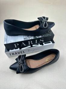 Women Flats - Black - View 2