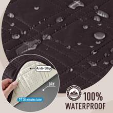 1/2/3 Seat Waterproof Sofa Covers With Non Slip Backing, Outdoor Cushion Covers Couch Covers With Side Pocket Washable Chair Covers Garden Furniture Protector For Cats Couch, Dog Bed
