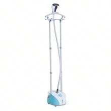 HOMCOM Centro de Planchado Vertical de Doble Barra Depósito 2L tipo Plancha de Vapor 1950W Salida de Vapor 30g/min y Temperatura Ajustable a 11 Niveles