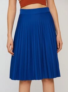 Women Skirts - Royal Blue - View 1