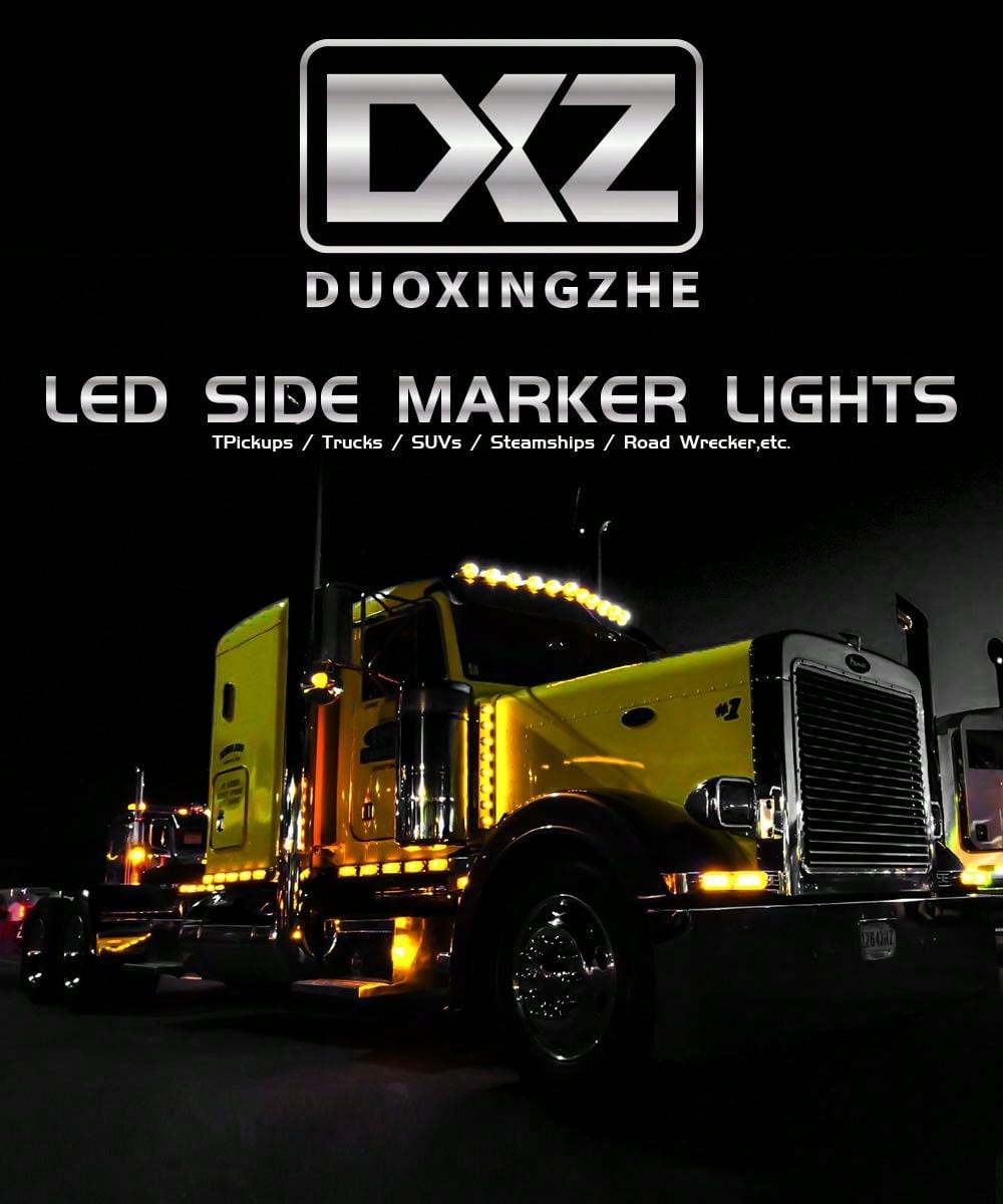 1pc Dxz Long Strip White Yellow Red Blue Flashing 36 Led Car Warning