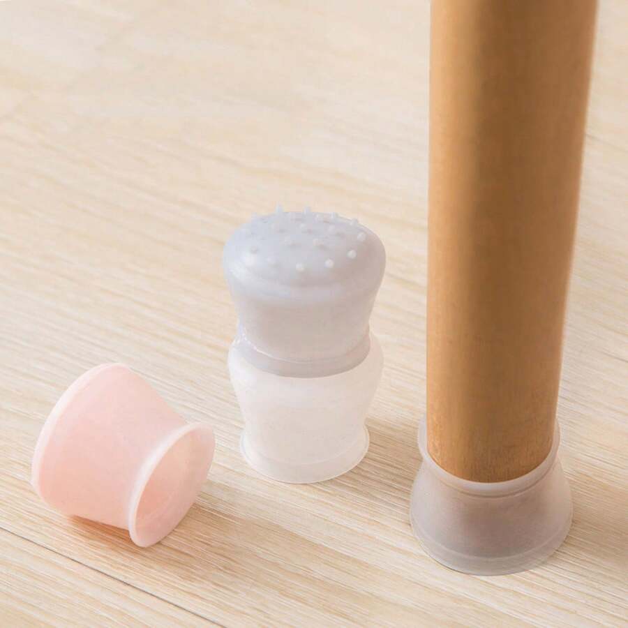 4pcs Chair Leg Caps, Chair Leg Pads, Silent Table And Chair Foot Pads