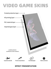一套与 Ps Portal 游戏机兼容的卡通贴纸 - 彩色 - 查看 4