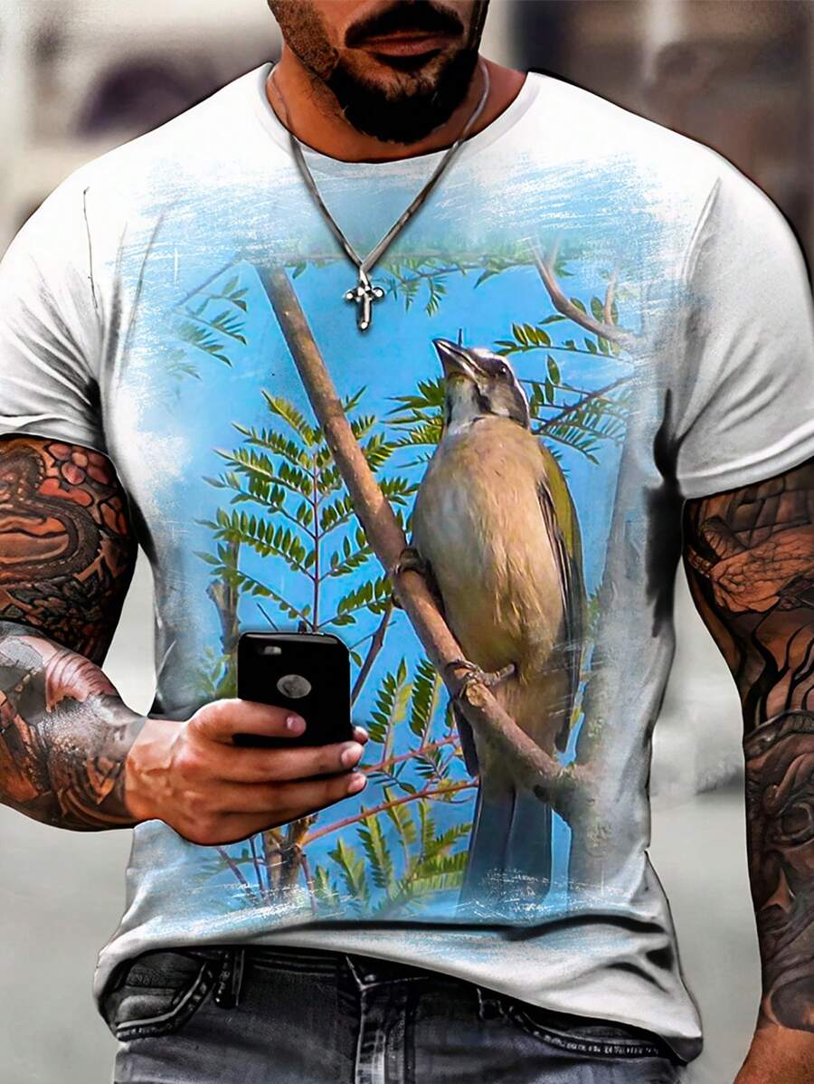 Men T-Shirts - trắng - Xem 1