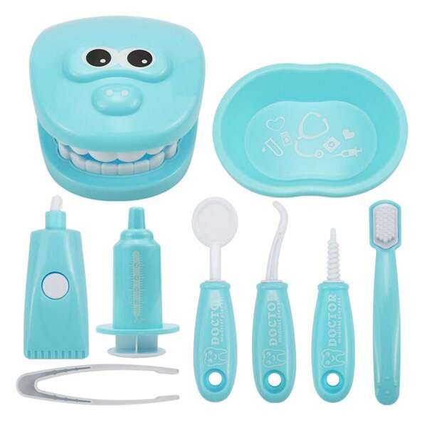 Kids' Nurse Dental Pretend Play Toy Set, Doctor Play Kit For Children's Role Playing Games