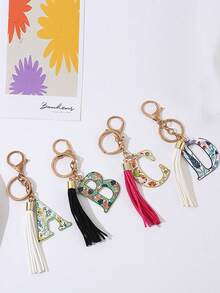 1 cái Lá thư A Đến Z Ban đầu Móc chìa khóa Dễ thương Kawaii Y2K Móc chìa khóa Nhẫn Ví Cái túi Ba lô Đồ treo Nút tai Hộp Lớp bảo vệ Phụ kiện , Tiếng Anh Lá thư Hình dạng Móc chìa khóa Vật rủ xuống Với Tua Cái túi Vật rủ xuống Móc chìa khóa , Ngày lễ tình nhân Sinh nhật Quà tặng lễ hội Đến Gia đình Món quà Đối với Bạn Và Bạn gái , Món quà Đối với Cặp đôi - Nhiều màu - Xem 4