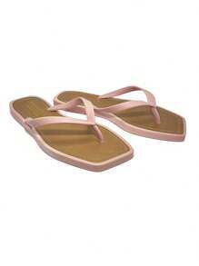 Women Flip-Flops - 淺粉色 - 查看 5
