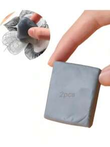 Set 2 piezas goma moldeable para Dibujo y Arte Borrador De Goma Amasado Básico Simple Para Dibujar - Multicolor - Ver 2