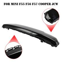 Front Number Plate Cover Gloss Black For Mini F55 F56 F57 Cooper JCW 51117337791 - Black - View 5
