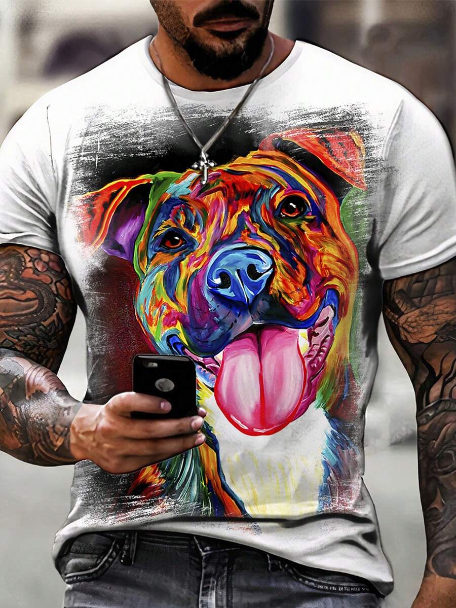Men T-Shirts - trắng - Xem 1