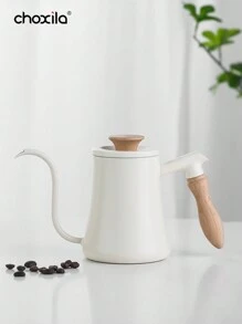 choxila 1入組600毫升/20安士壺型手沖咖啡壺,不銹鋼咖啡壺,鵝頸嘴茶壺茶壺,木柄咖啡壺 - Coffee Kettle - 查看 7
