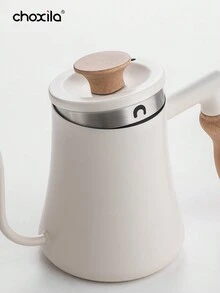 choxila 1入組600毫升/20安士壺型手沖咖啡壺,不銹鋼咖啡壺,鵝頸嘴茶壺茶壺,木柄咖啡壺 - Coffee Kettle - 查看 6
