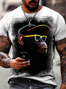 Men T-Shirts - 白色 - 查看 1