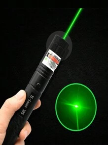 Puntero Láser Alta Potencia Apuntador Verde Recargable Batería Incluida Green Pointer De Larga Distancia Ideal Para Exteriores - Tipo de Enchufe A USA (110-127V) - Ver 1