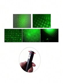 Puntero Láser Alta Potencia Apuntador Verde Recargable Batería Incluida Green Pointer De Larga Distancia Ideal Para Exteriores - Tipo de Enchufe A USA (110-127V) - Ver 5