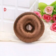Women's Hair Bun Maker, Sweet Donut Bun Tool For Hairstyle Updo French Twist Ponytail, Artificial Hair Accessories Casual Hair Ties Ponytail Holders Hair Elastics Hair Rubber Bands Scrunchies Hair Rope Elastic Hair Tie, Hair Bobbles