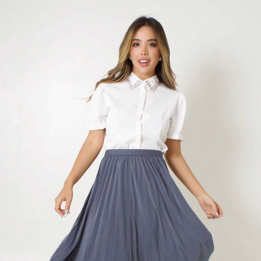 Women Blouses - trắng - Xem 1
