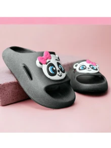 Kids Fashion Slippers - 黑色 - 查看 2