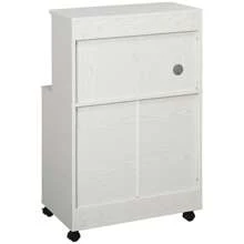 Freestanding Wine Racks & Cabinets - White - View 9