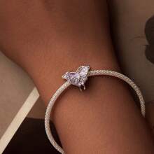 bamoer 1 PC Dragonfly/Butterfly/Flower/Bird Charm 925 Sterling Silver Charm Beads Fit Bracelet DIY Jewelry Accessories For Women Girls Valentines - Silver - View 5