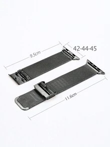 Stainless Steel Mesh Watch Band Compatible With Apple Watch As A Gift For Students Returning To School