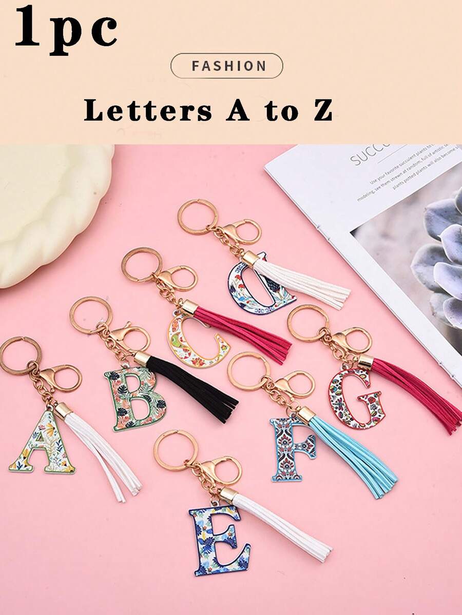 1 cái Lá thư A Đến Z Ban đầu Móc chìa khóa Dễ thương Kawaii Y2K Móc chìa khóa Nhẫn Ví Cái túi Ba lô Đồ treo Nút tai Hộp Lớp bảo vệ Phụ kiện , Tiếng Anh Lá thư Hình dạng Móc chìa khóa Vật rủ xuống Với Tua Cái túi Vật rủ xuống Móc chìa khóa , Ngày lễ tình nhân Sinh nhật Quà tặng lễ hội Đến Gia đình Món quà Đối với Bạn Và Bạn gái , Món quà Đối với Cặp đôi - Nhiều màu - Xem 1